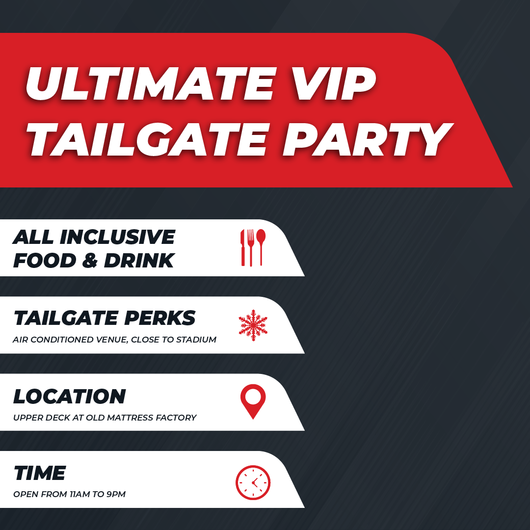 Old Mattress Factory Ultimate VIP Tailgate Seating Chart